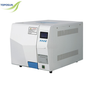 Pulsating vacuum desktop steam sterilizer