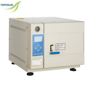 Pulsating vacuum desktop steam sterilizer