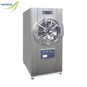 Horizontal cylindreical pressure steam sterilizer