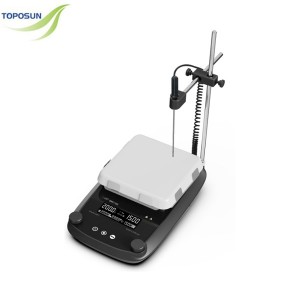 DMS7-550M LCD Glass Ceramic Heating Magnetic Stirrer with Timer