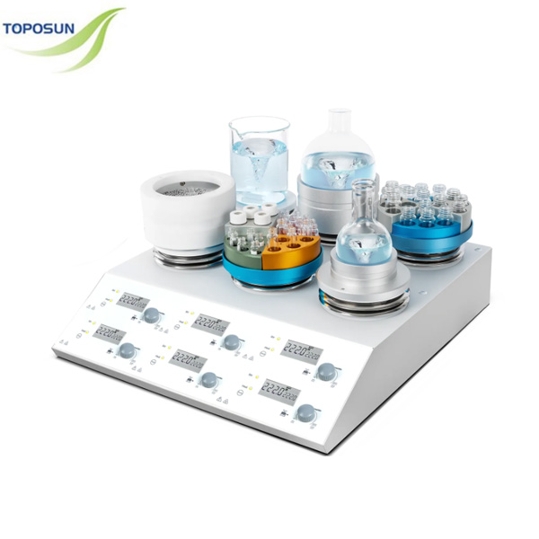 4/6 Channel LCD Digital Hotplate Magnetic Stirrer Featured Image