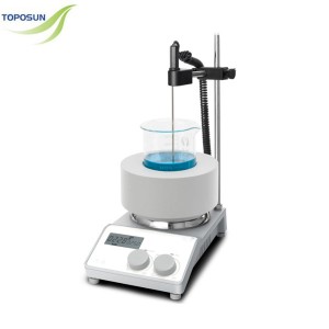 LCD Digital Magnetic Stirrer with Electric Heating Mantle