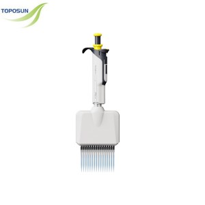 HiPette Fully Autoclavable Manual 16-Channel Adjustable Color-Coded Pipette