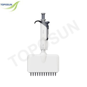 TPS-HiPette Fully Autoclavable Manual 12-Channel Adjustable Color-Coded Pipette
