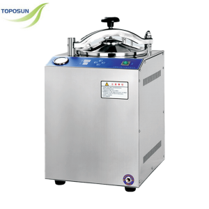 Vertical pressure steam sterilizer