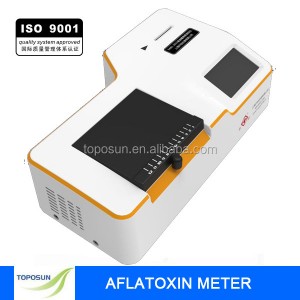 Touch Screen ELISA method Aflatoxin Meter